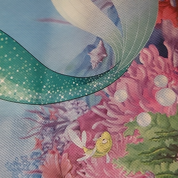 NEW Disney's Ariel, The Little Mermaid, Eco-friendly Reusable Tote Bag - Picture 6 of 17